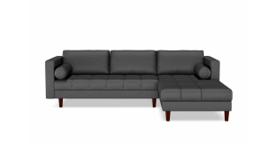 Madden 2 Piece Fabric Daybed, Anthracite