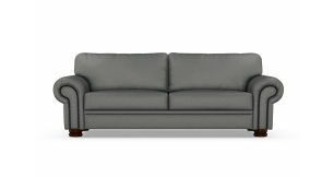 Ledger 3 Division Fabric Couch, Shark