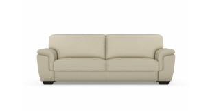 Cooper 3 Division Fabric Couch, Pebble