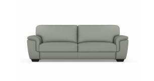 Cooper 3 Division Fabric Couch, Sterling