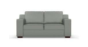 Presley 2.5 Division Fabric Couch, Sterling