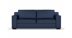 Presley 3 Division Fabric Couch, Cadet