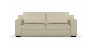 Presley 3 Division Fabric Couch, Pebble