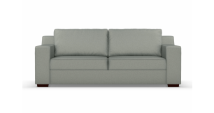 Presley 3 Division Fabric Couch, Sterling