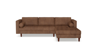 Madden 2 Piece Leather Daybed, Spice