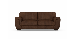 Cooper 2.5 Division Leather Couch, Spice