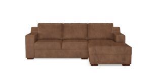 Presley 2 Piece Leather Daybed, Butterscotch