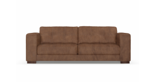Cassidy 3 Division Leather Couch