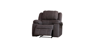 Camden Lay-flat Recliner Chair in Fabric, Addo Brown