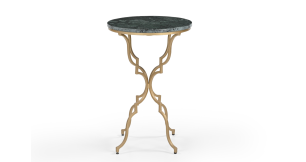 Lincoln Side Table, Gold