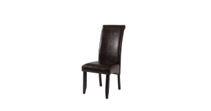 Onyx Dining Chair, Dark Brown