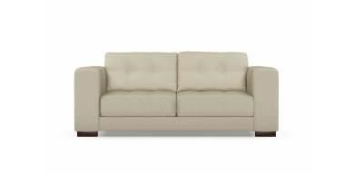 Cassidy 2.5 Division Fabric Couch, Pebble
