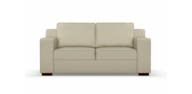 Presley 2.5 Division Fabric Couch, Pebble