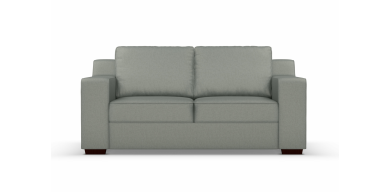 Presley 2.5 Division Fabric Couch, Sterling