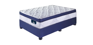 Serta Avalon 92cm (Single) Plush Bed Set Standard Length