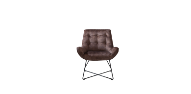 Criss-Cross Chair, Brown