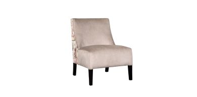 Eco Contrast Back Occasional Chair, Beige