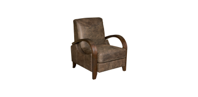Millennium Full Leather Chair, Andes Brown