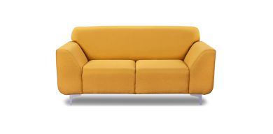 Urban Couch in Fabric, Mustard